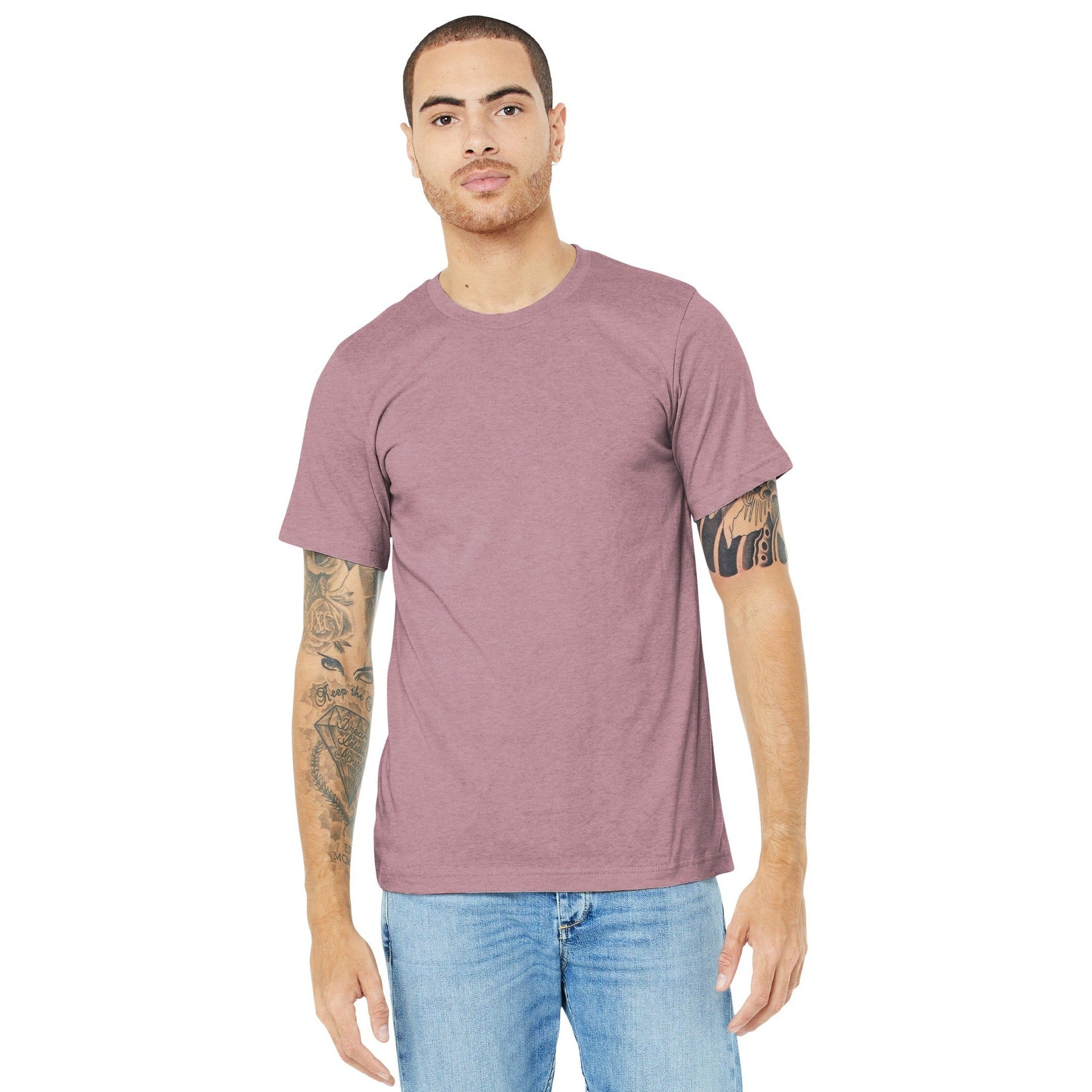 Bella + Canvas-BELLA+CANVAS ® Unisex Heather CVC Short Sleeve Tee. BC3001CVC 2/2-MedTech-4