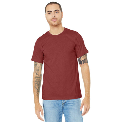 Bella + Canvas-BELLA+CANVAS ® Unisex Heather CVC Short Sleeve Tee. BC3001CVC 1/2-MedTech-9