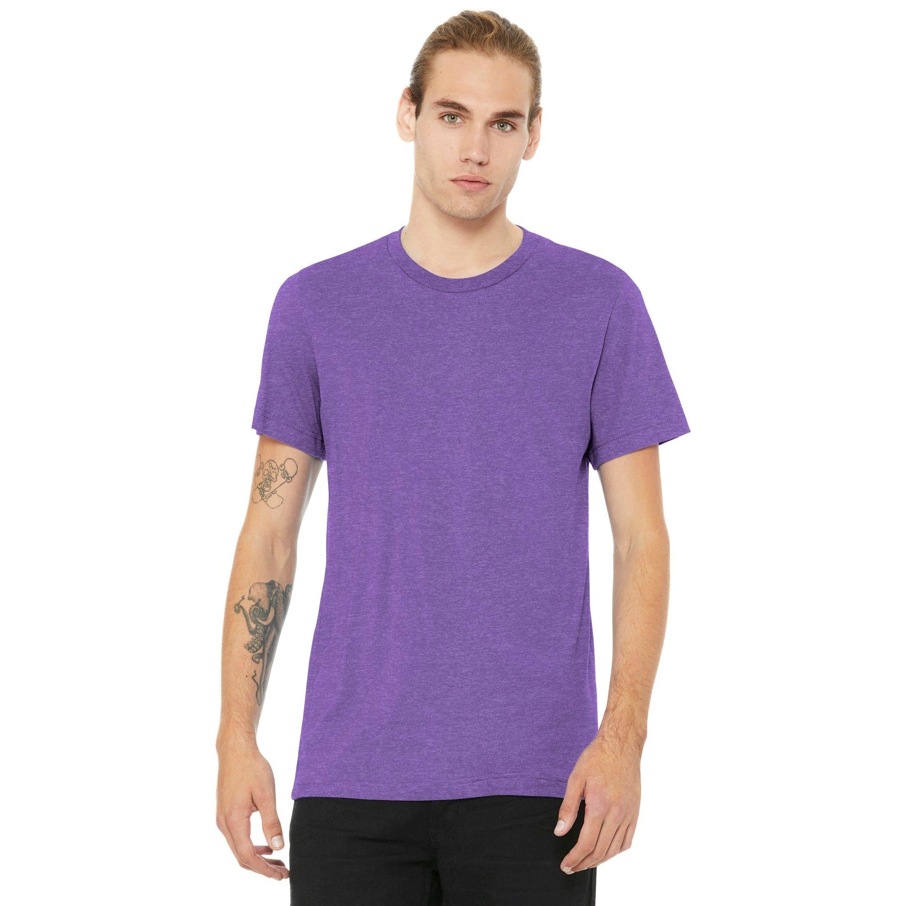 Bella + Canvas-BELLA+CANVAS ® Unisex Heather CVC Short Sleeve Tee. BC3001CVC 2/2-MedTech-23