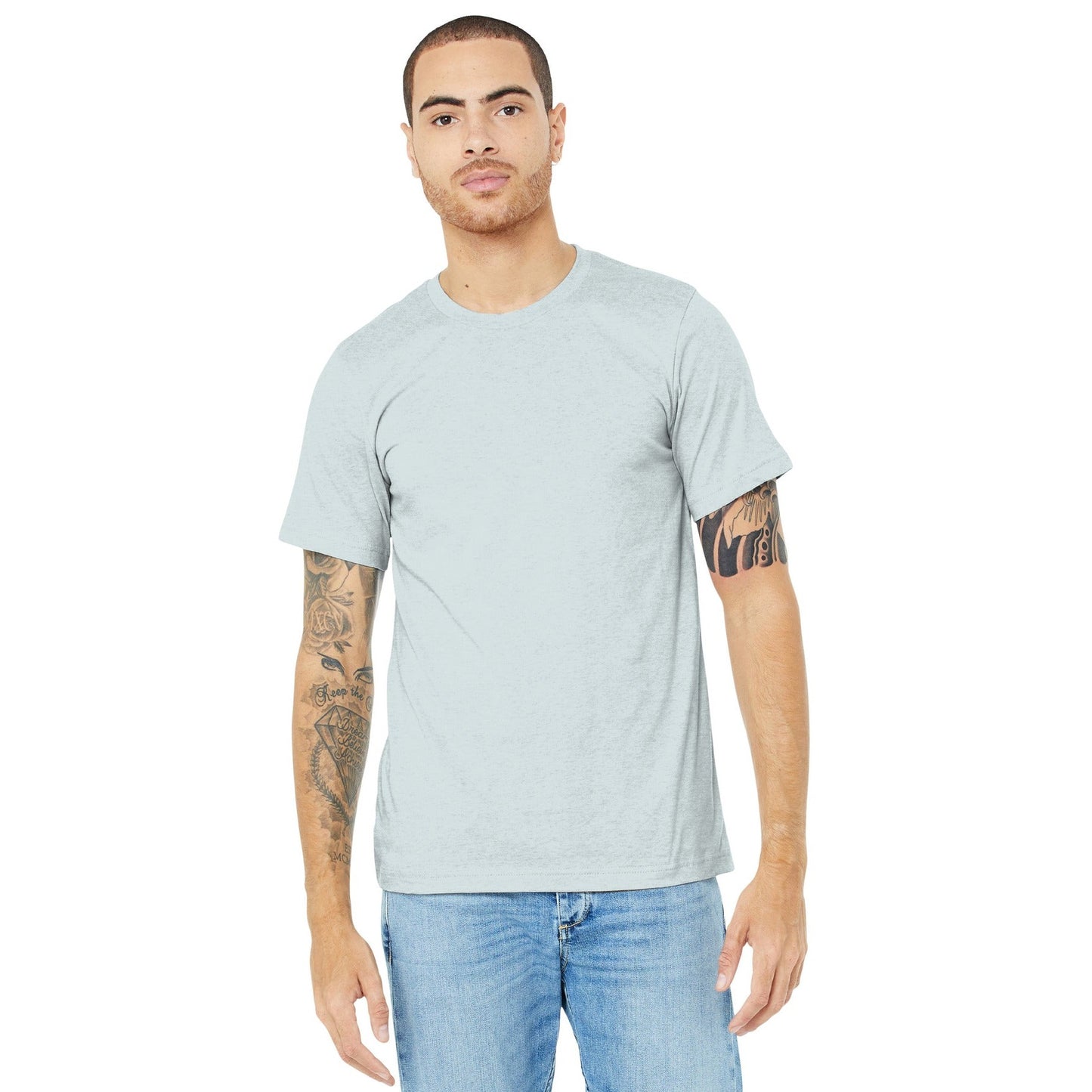 Bella + Canvas-BELLA+CANVAS ® Unisex Heather CVC Short Sleeve Tee. BC3001CVC 2/2-MedTech-8