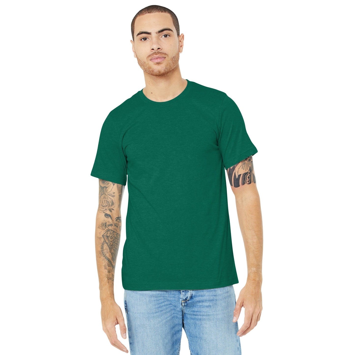 Bella + Canvas-BELLA+CANVAS ® Unisex Heather CVC Short Sleeve Tee. BC3001CVC 1/2-MedTech-20