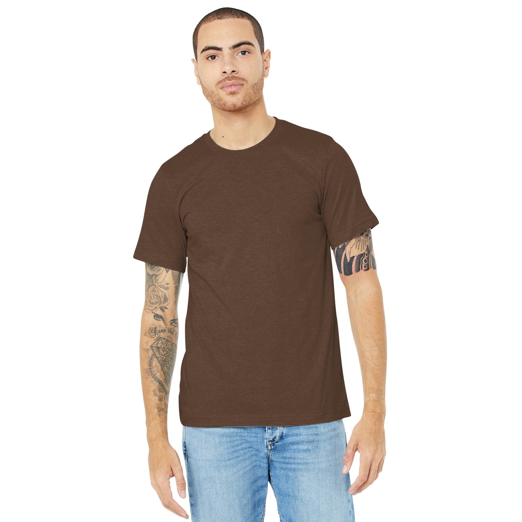 Bella + Canvas-BELLA+CANVAS ® Unisex Heather CVC Short Sleeve Tee. BC3001CVC 1/2-MedTech-8