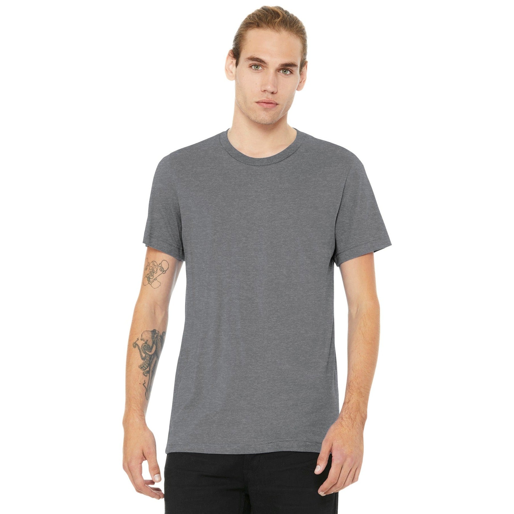 Bella + Canvas-BELLA+CANVAS ® Unisex Heather CVC Short Sleeve Tee. BC3001CVC 2/2-MedTech-20