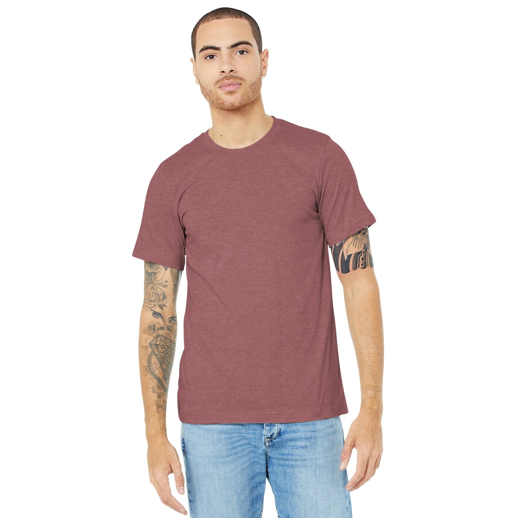 Bella + Canvas-BELLA+CANVAS ® Unisex Heather CVC Short Sleeve Tee. BC3001CVC 1/2-MedTech-26