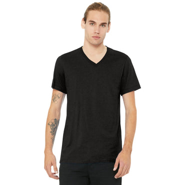 Bella + Canvas-BELLA+CANVAS® Unisex Heather CVC V-Neck Tee BC3005CVC-MedTech-2