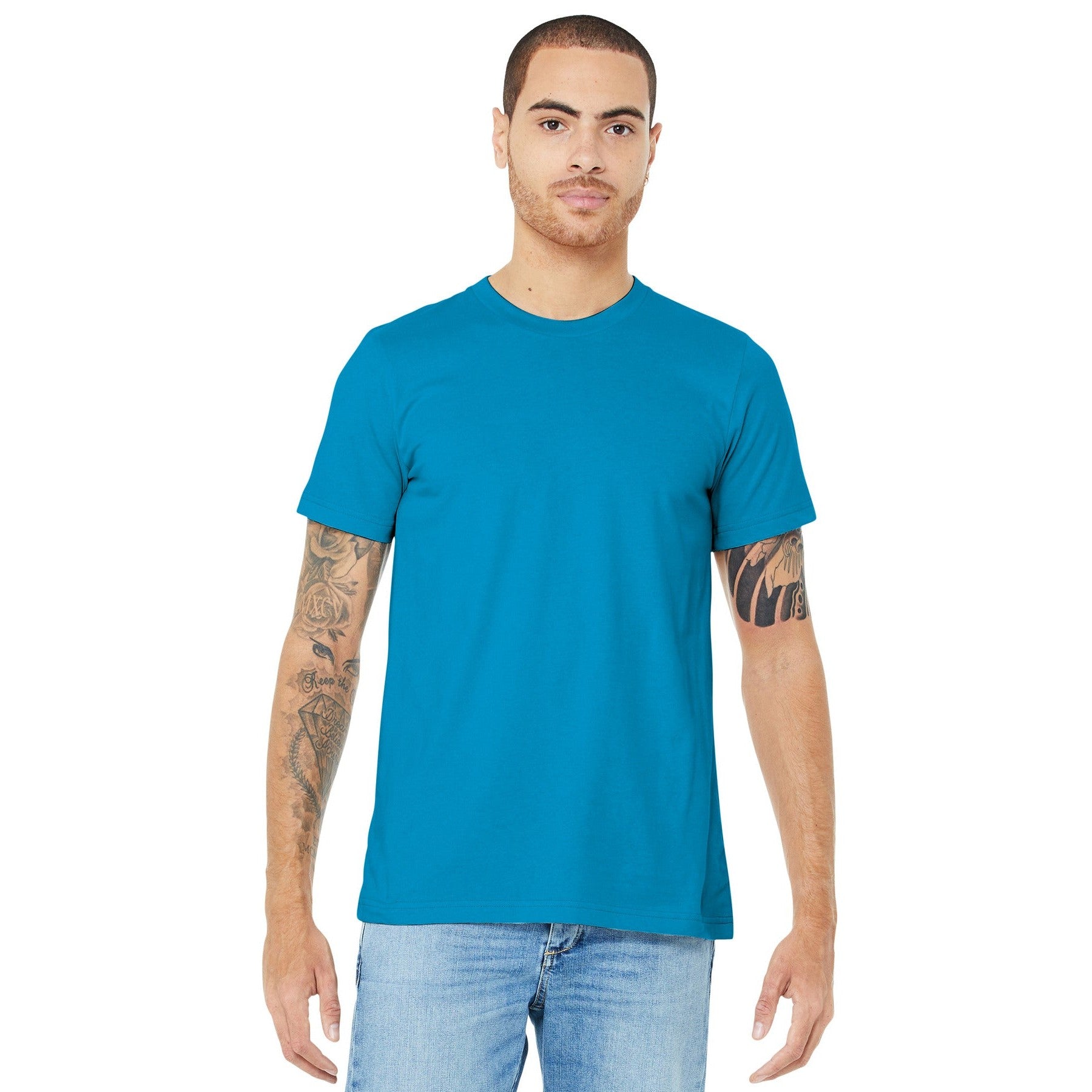 Bella + Canvas-BELLA+CANVAS ® Unisex Jersey Short Sleeve Tee. BC3001 1/2-MedTech-1