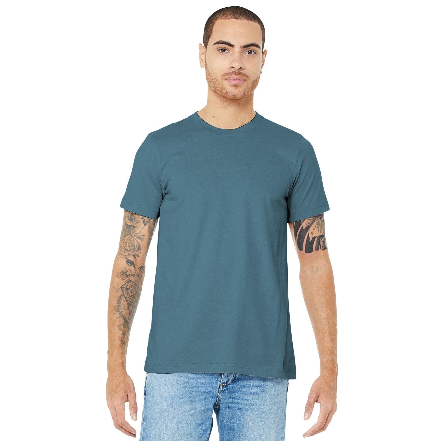 Bella + Canvas-BELLA+CANVAS ® Unisex Jersey Short Sleeve Tee. BC3001 2/2-MedTech-16