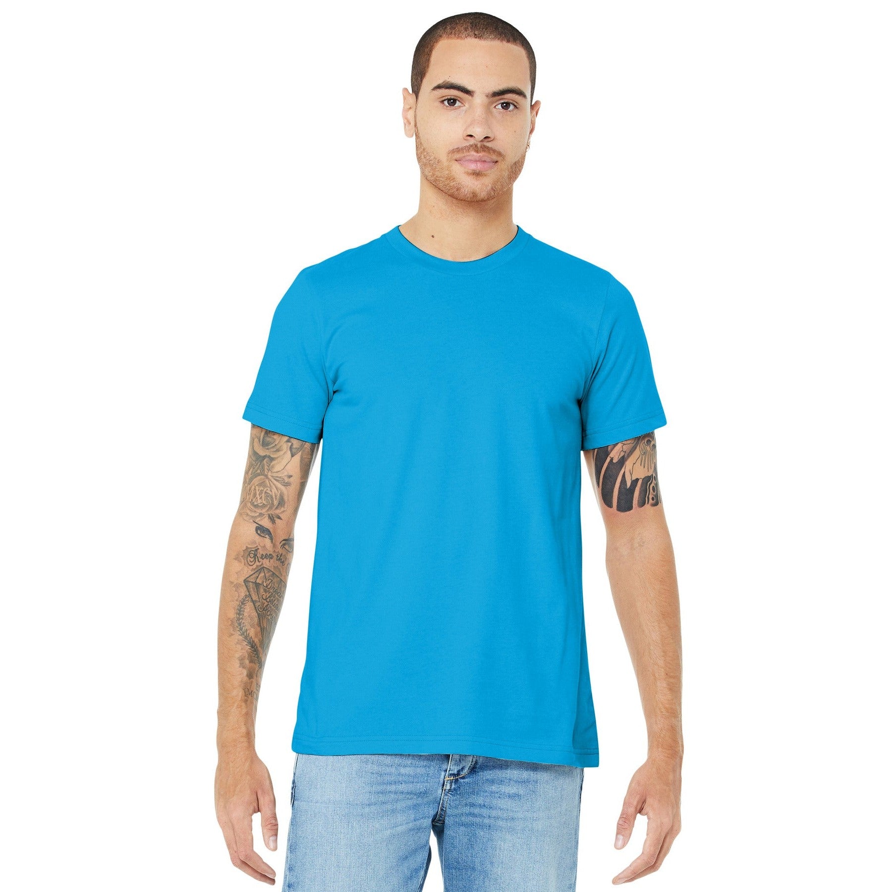 Bella + Canvas-BELLA+CANVAS ® Unisex Jersey Short Sleeve Tee. BC3001 2/2-MedTech-24