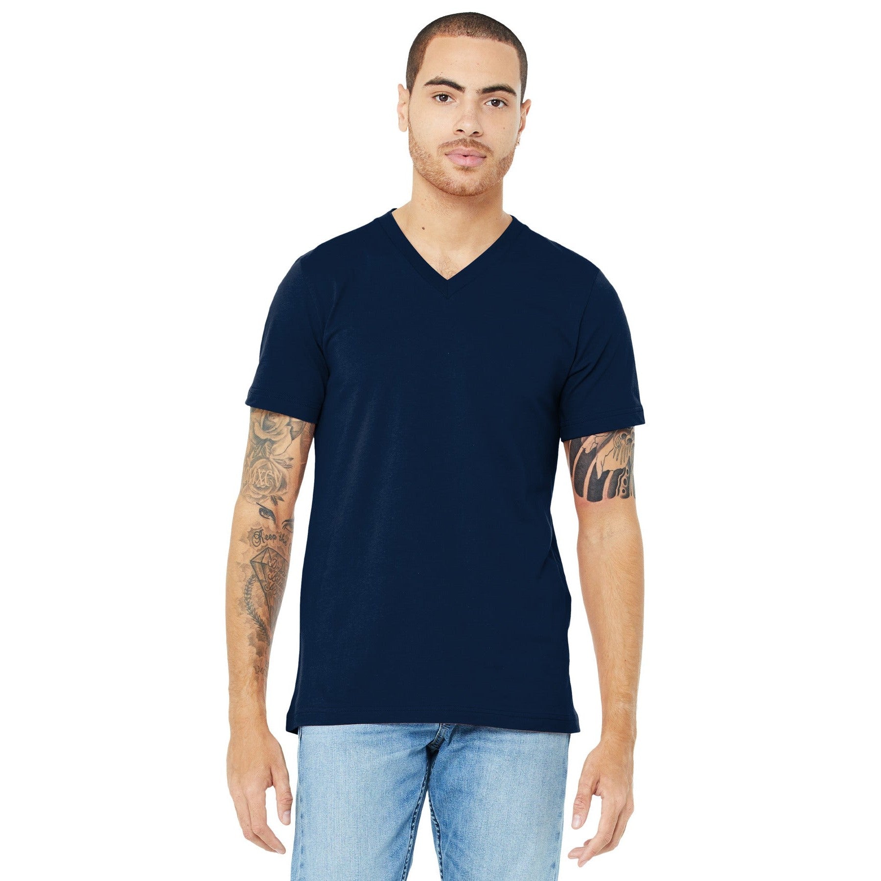 Bella + Canvas-BELLA+CANVAS ® Unisex Jersey Short Sleeve V-Neck Tee. BC3005-MedTech-6
