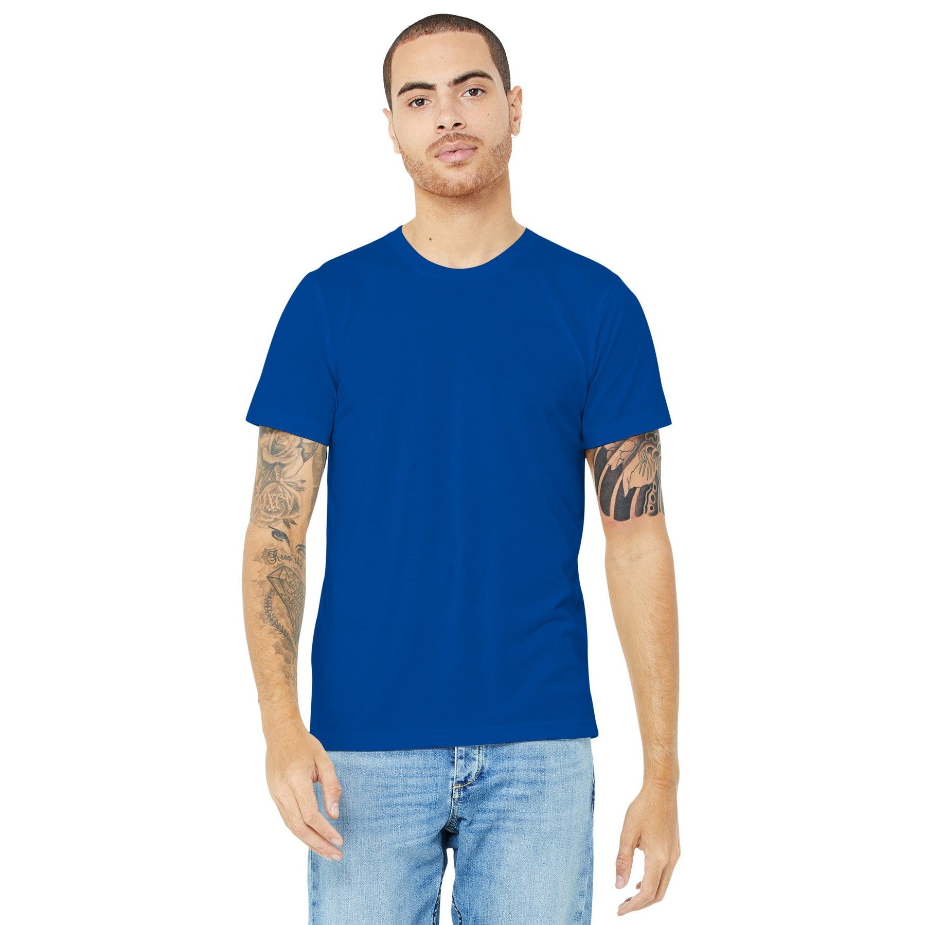 Bella + Canvas-BELLA+CANVAS ® Unisex Made In The USA Jersey Short Sleeve Tee. BC3001U-MedTech-8