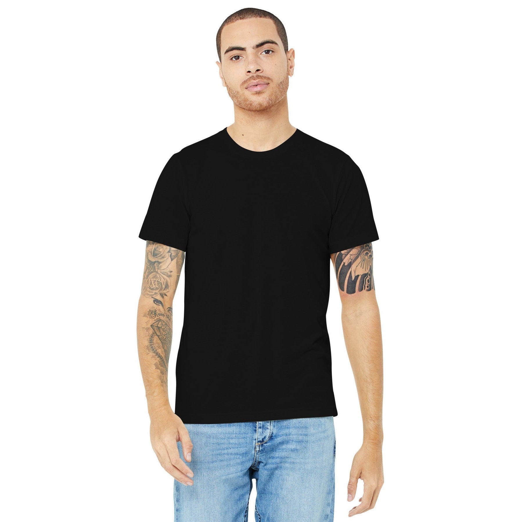 Bella + Canvas-BELLA+CANVAS ® Unisex Made In The USA Jersey Short Sleeve Tee. BC3001U-MedTech-3