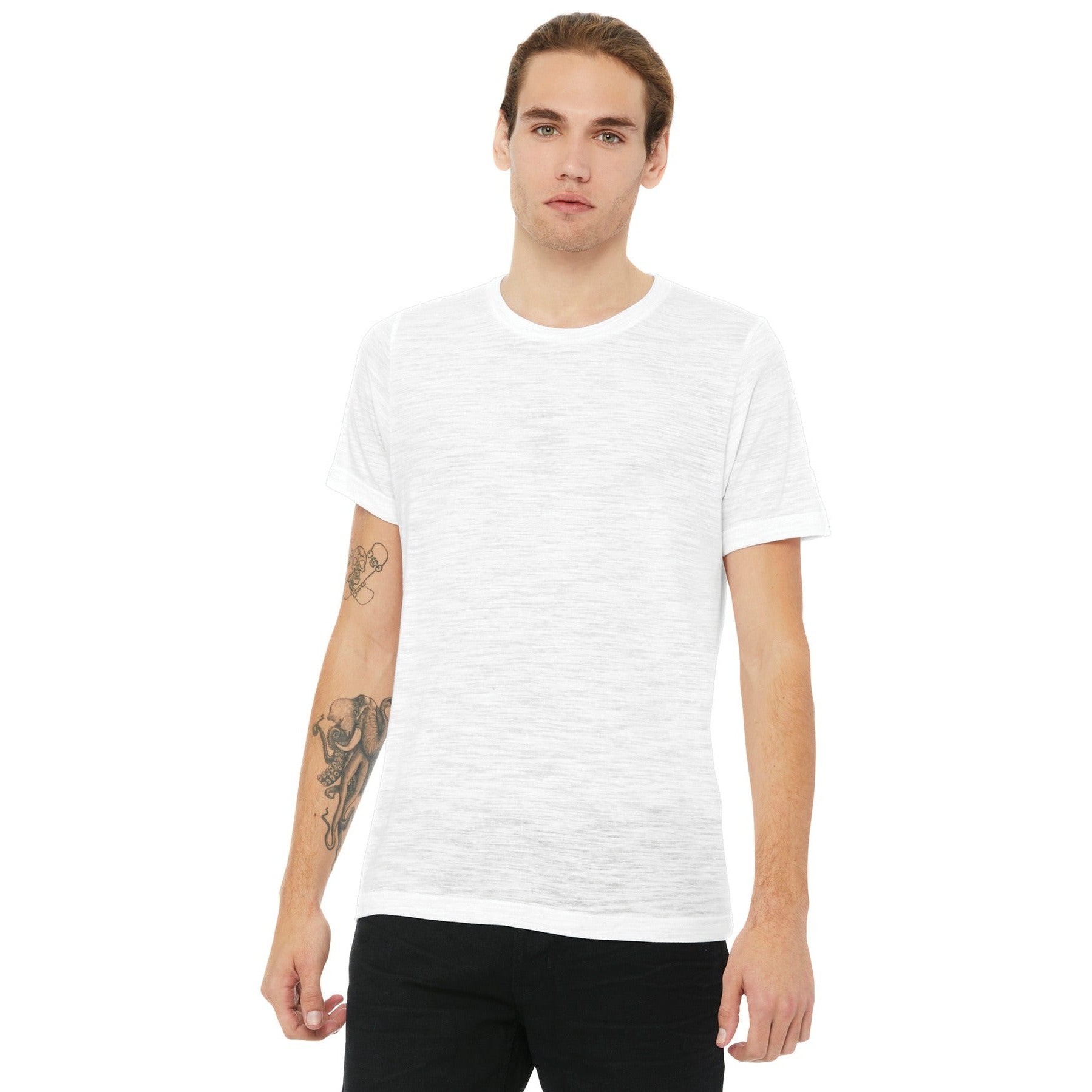 Bella + Canvas-BELLA+CANVAS ® Unisex Poly-Cotton Short Sleeve Tee. BC3650-MedTech-5