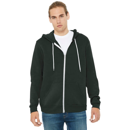 Bella + Canvas-BELLA+CANVAS ® Unisex Sponge Fleece Full-Zip Hoodie. BC3739-MedTech-7