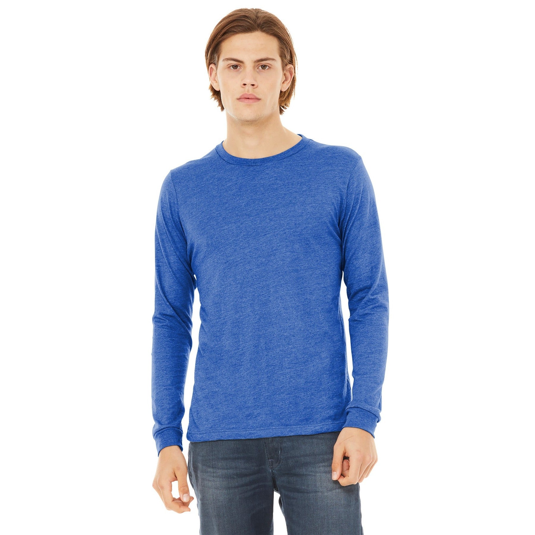 Bella + Canvas-BELLA+CANVAS® Unisex Triblend Long Sleeve Tee BC3513-MedTech-8