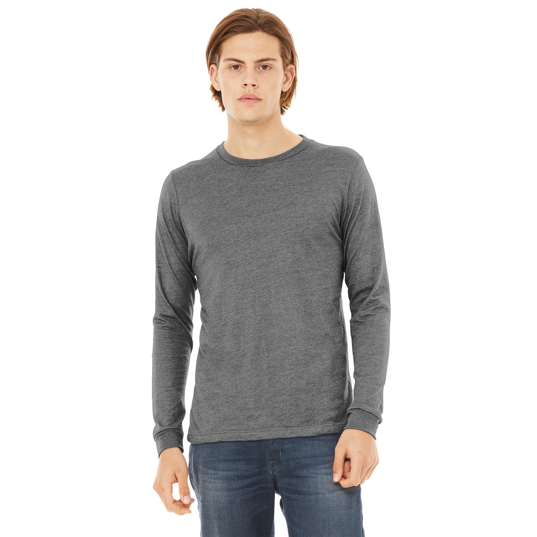Bella + Canvas-BELLA+CANVAS® Unisex Triblend Long Sleeve Tee BC3513-MedTech-4