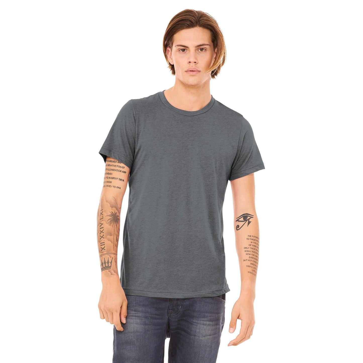 Bella + Canvas-BELLA+CANVAS ® Unisex Triblend Short Sleeve Tee. BC3413 2/2-MedTech-6