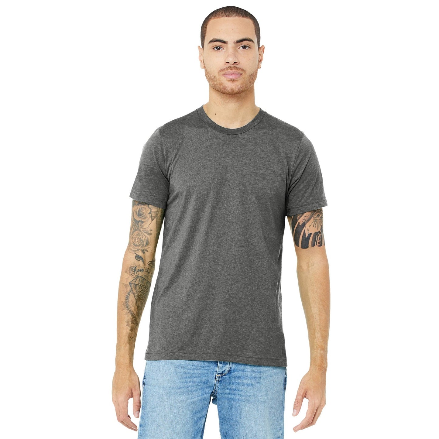 Bella + Canvas-BELLA+CANVAS ® Unisex Triblend Short Sleeve Tee. BC3413 1/2-MedTech-16