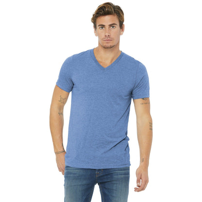 Bella + Canvas-BELLA+CANVAS ® Unisex Triblend Short Sleeve V-Neck Te. BC3415-MedTech-2