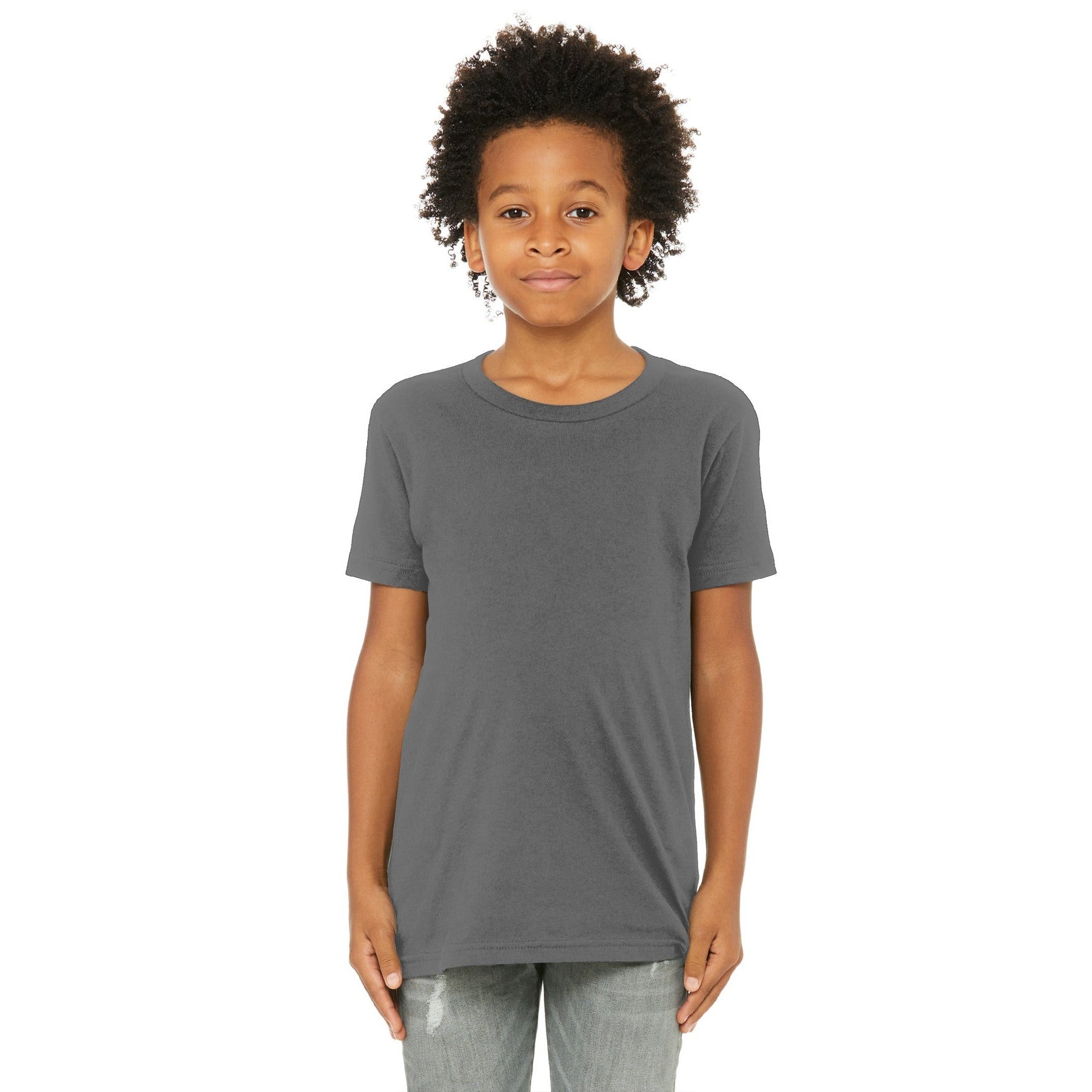Bella + Canvas-BELLA+CANVAS ® Youth Jersey Short Sleeve Tee. BC3001Y-MedTech-1