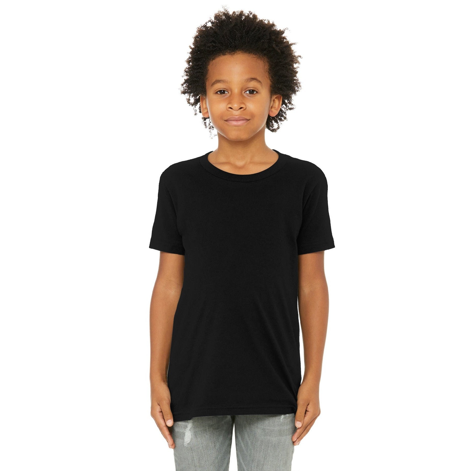 Bella + Canvas-BELLA+CANVAS ® Youth Jersey Short Sleeve Tee. BC3001Y-MedTech-2