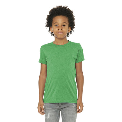Bella + Canvas-BELLA+CANVAS ® Youth Triblend Short Sleeve Tee. BC3413Y-MedTech-3