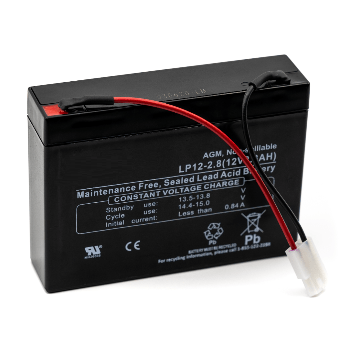 Caretech-Battery for SSCOR S-SCORT® III Suction Unit Model 74000 with Wire Harness-MedTech-1
