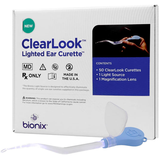  BIONEX-Bionix - ClearLook Lighted FlexLoop Ear Curette Tool,-MedTech-1