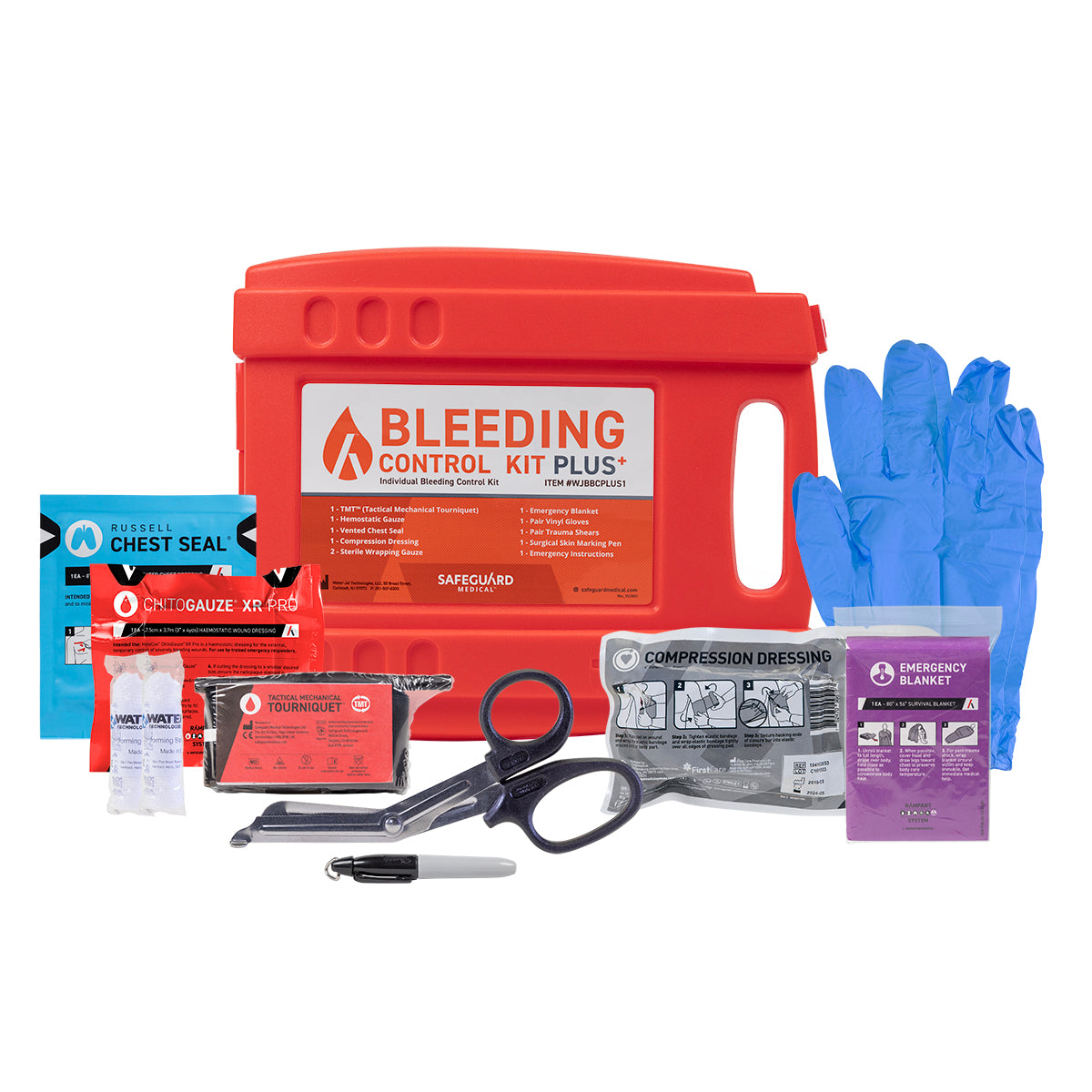 Bleeding Control Kit Plus with Bracket (Case of 6) – MedTech