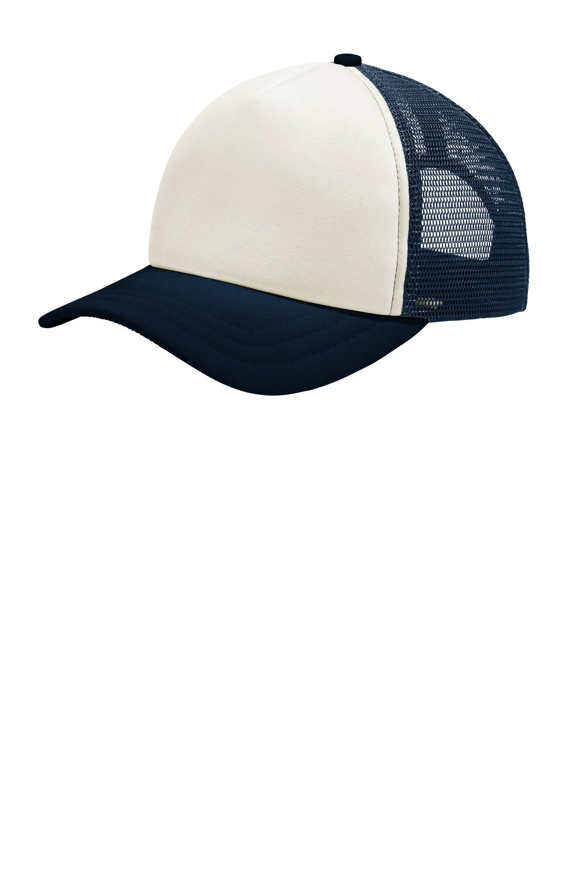Port Authority- Port Authority ® 5-Panel Twill Foam Trucker Cap. C936-Medtech- 3