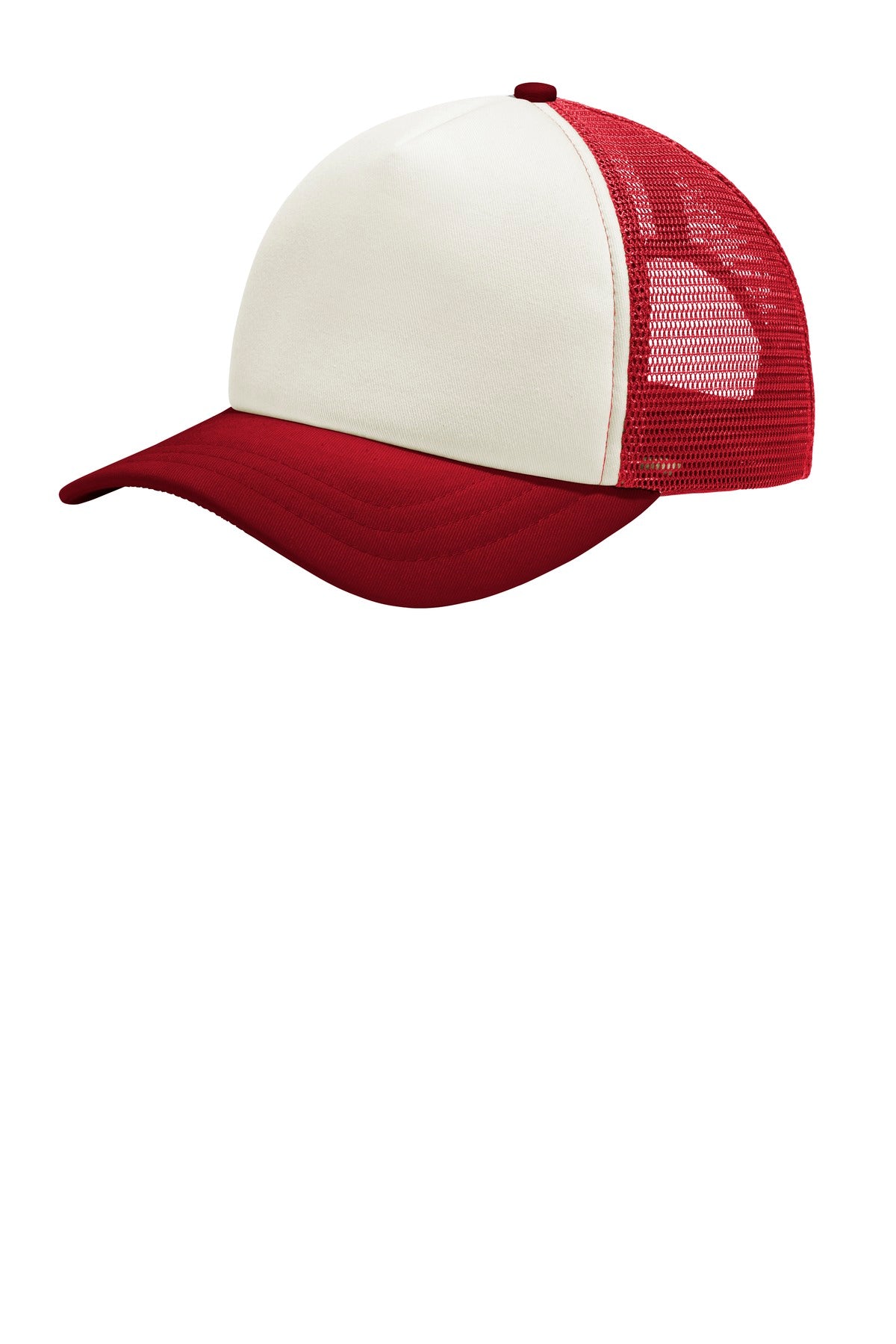 Port Authority- Port Authority ® 5-Panel Twill Foam Trucker Cap. C936-Medtech- 4
