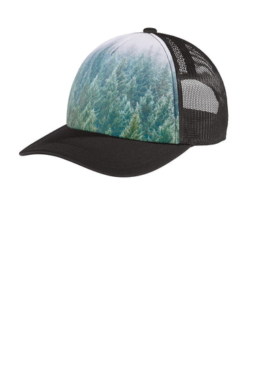 Port Authority- Port Authority ® Photo Real Snapback Trucker Cap C950-Medtech- 2