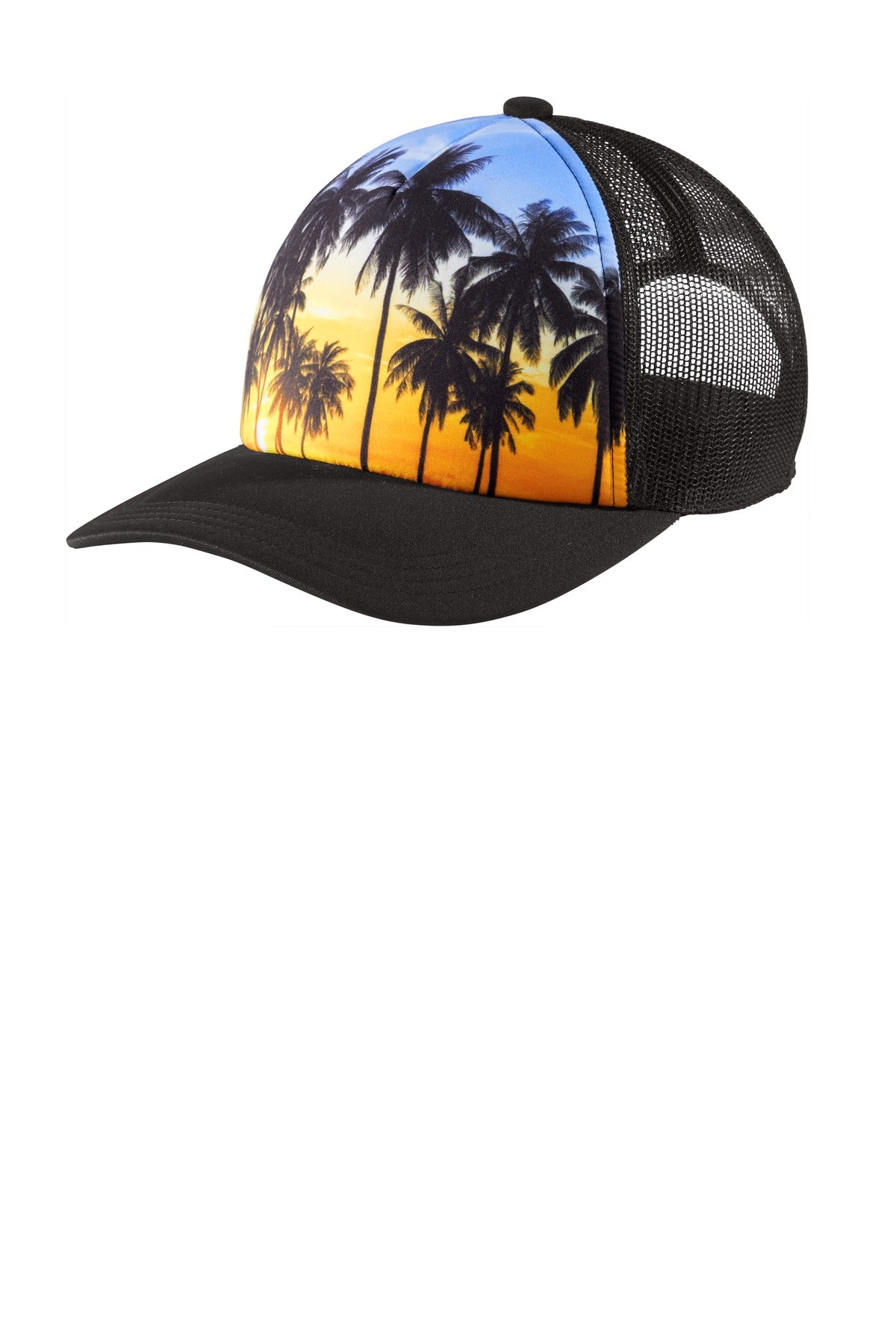Port Authority- Port Authority ® Photo Real Snapback Trucker Cap C950-Medtech- 3