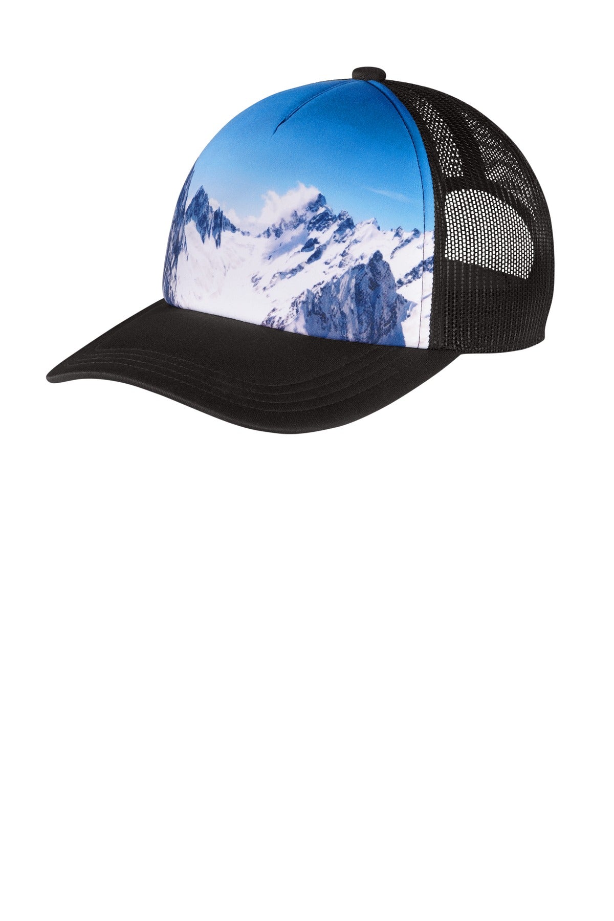 Port Authority- Port Authority ® Photo Real Snapback Trucker Cap C950-Medtech- 4
