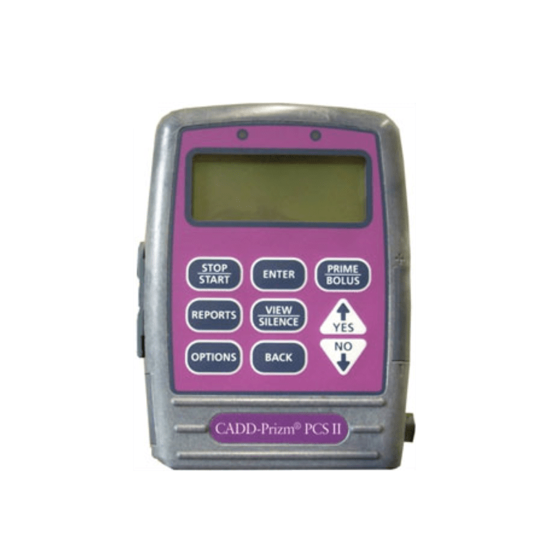 CADD-CADD Prizm® PCS II Ambulatory Infusion Pump Model 6101, Yellow with Purple Keypad-MedTech-2