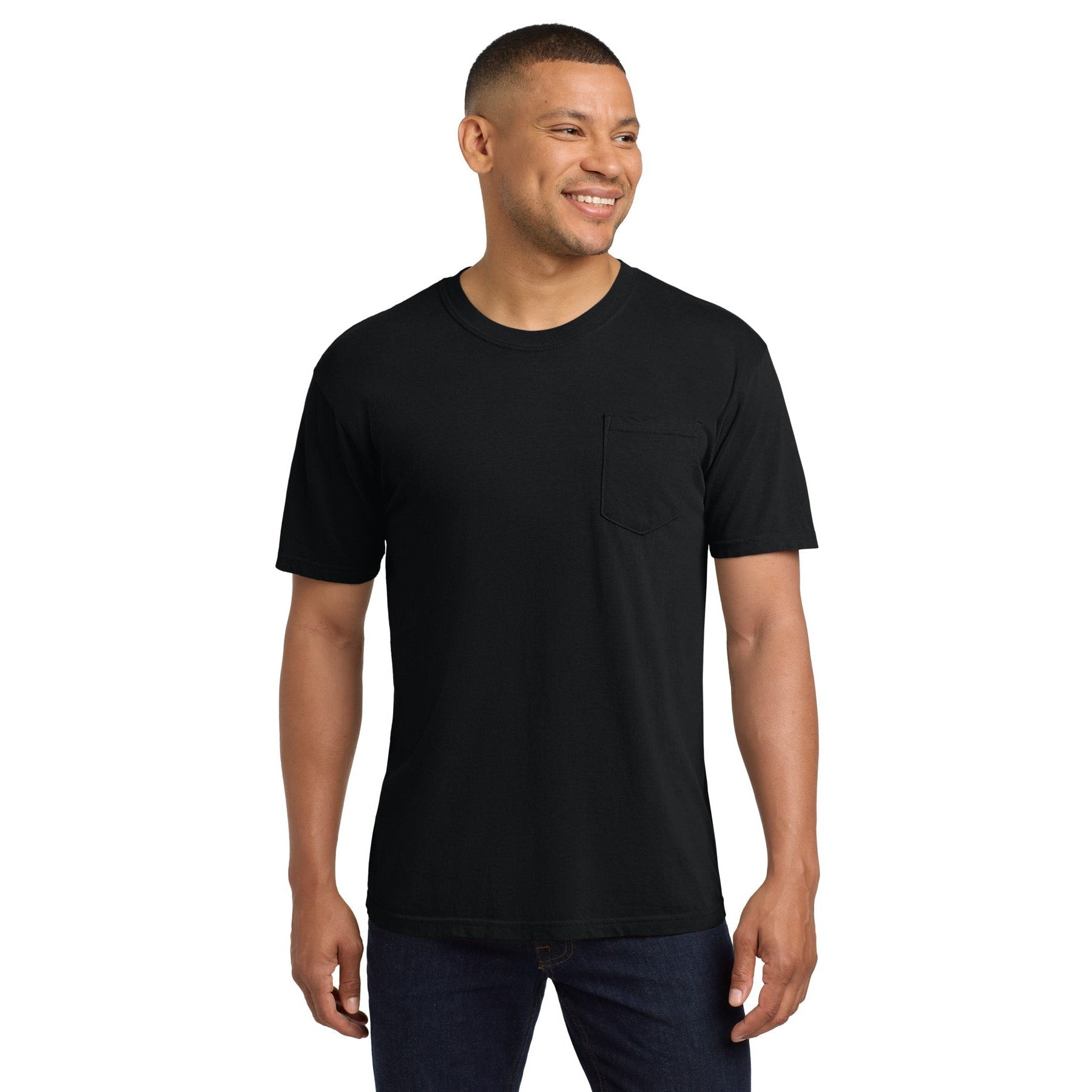 Comfort Colors-COMFORT COLORS ® Heavyweight Ring Spun Pocket Tee. 6030 1/2-MedTech-4
