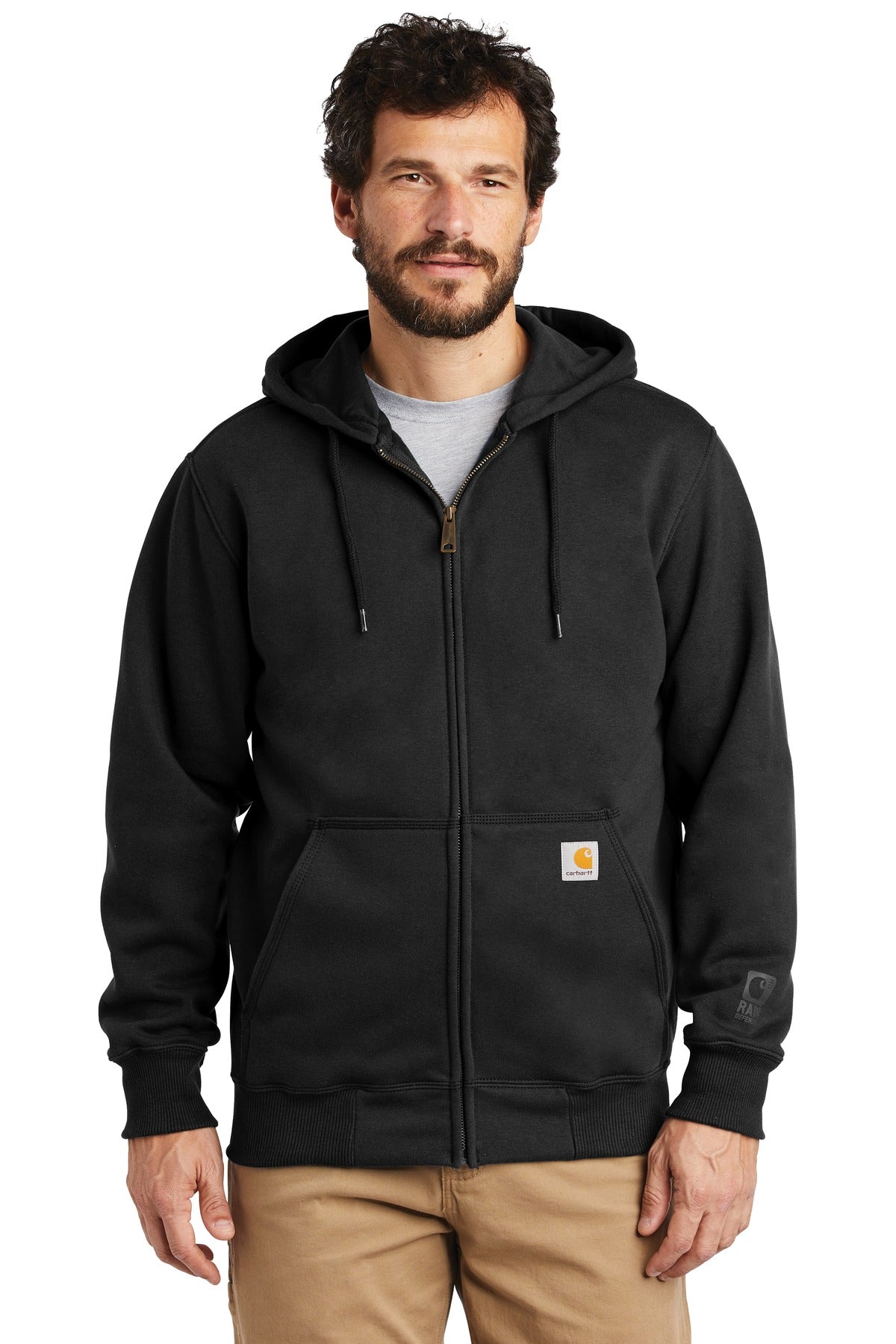 Carhartt- Carhartt ® Rain Defender ® Paxton Heavyweight Hooded Zip-Front Sweatshirt. CT100614-Medtech- 1