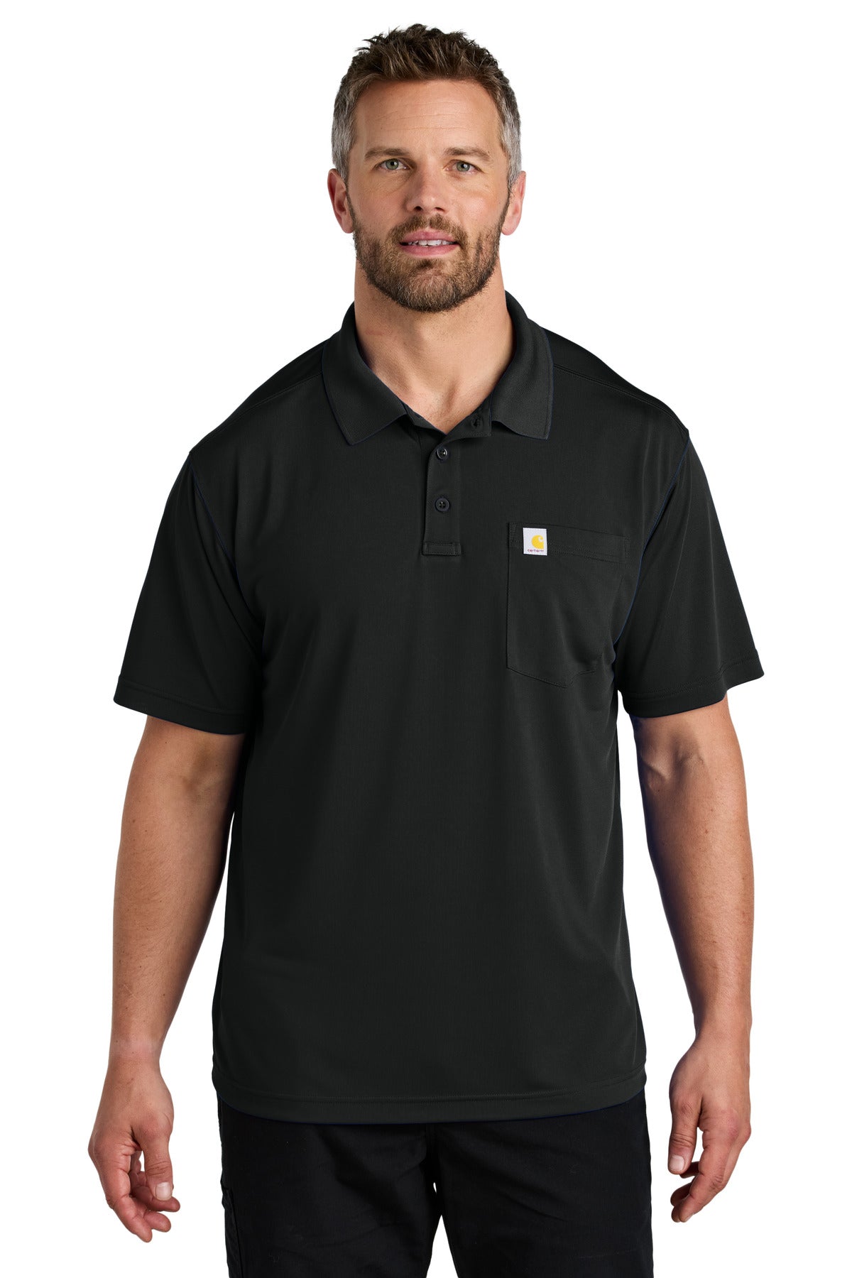 Carhartt- Carhartt Force® Snag-Resistant Pocket Polo CT106880-Medtech- 2