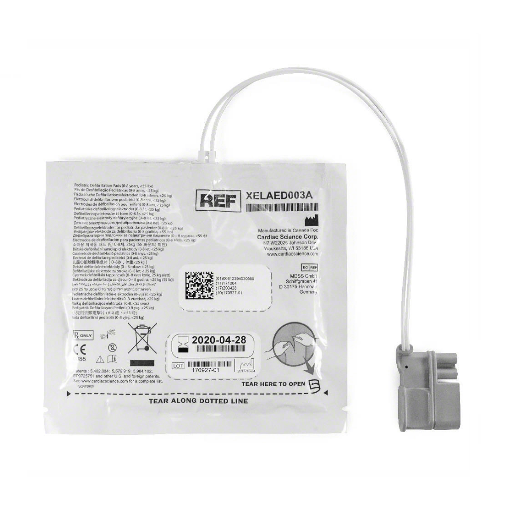  Cardiac Science-Cardiac Science Powerheart® G5 Pediatric Intellisense™ Defibrillation Electrode Pads pair-MedTech-2