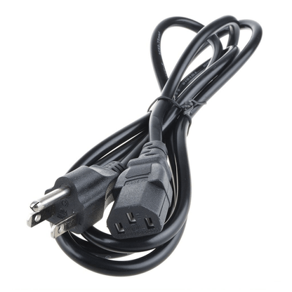 Caretech- Caretech® AC Power Cord, Universal, Straight, Black, 6 ft-Medtech- 1