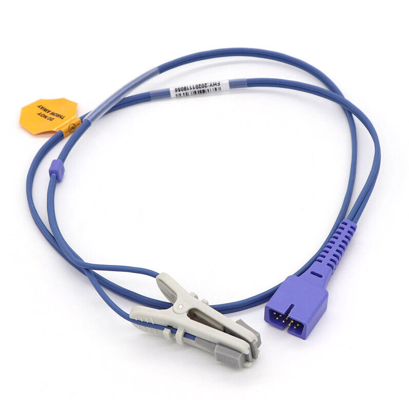 Caretech-Caretech® Reusable SpO2 Ear Sensor, Nellcor™ OxiMax™ Compatible, 3ft-MedTech-1