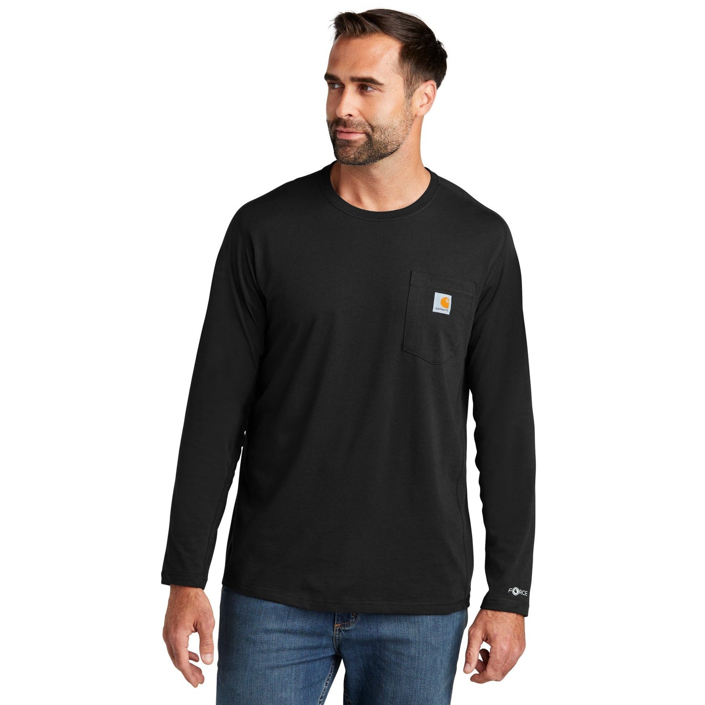 Carhartt-Carhartt Force® Long Sleeve Pocket T-Shirt CT106656-MedTech-1