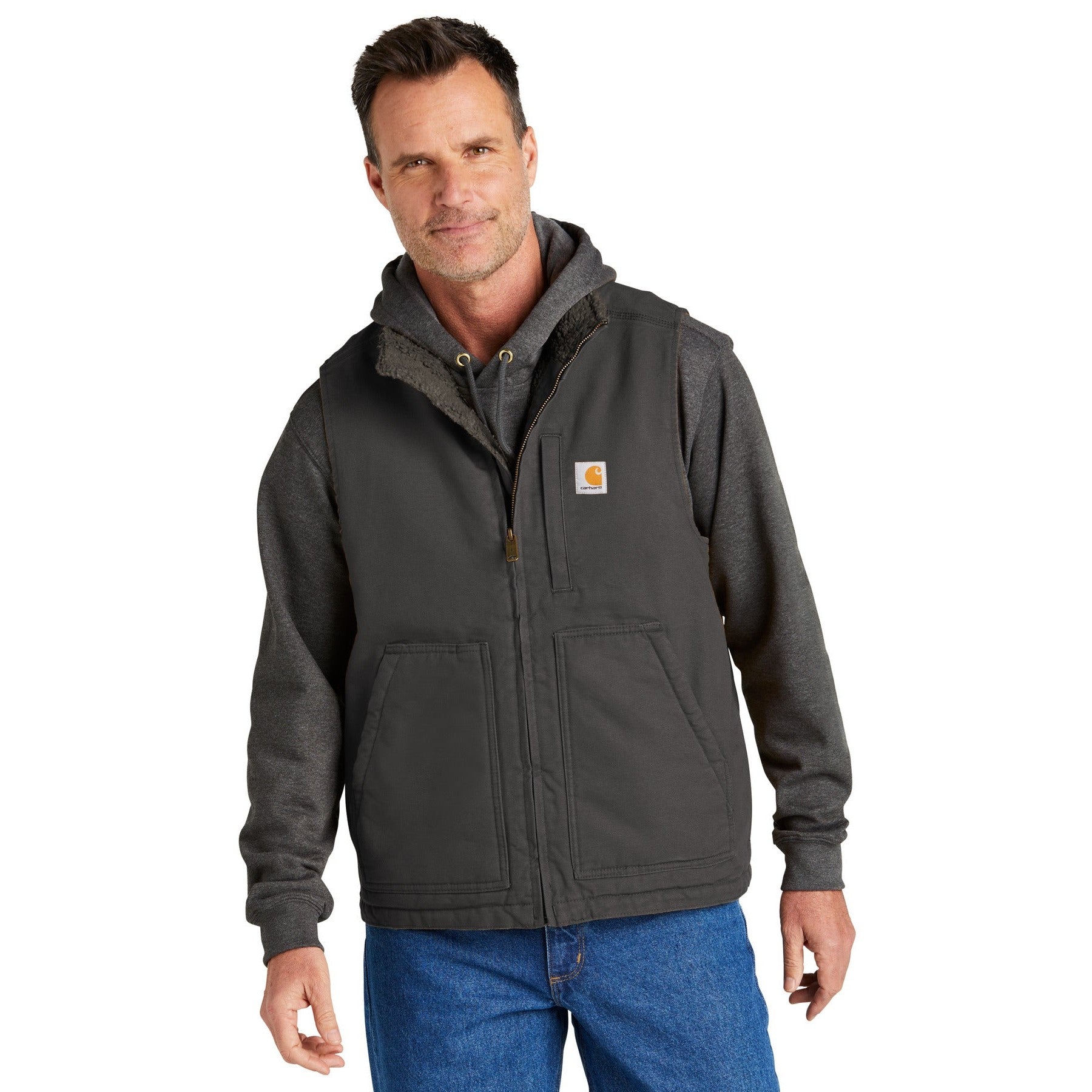 Carhartt-Carhartt® Sherpa-Lined Mock Neck Vest CT104277-MedTech-3