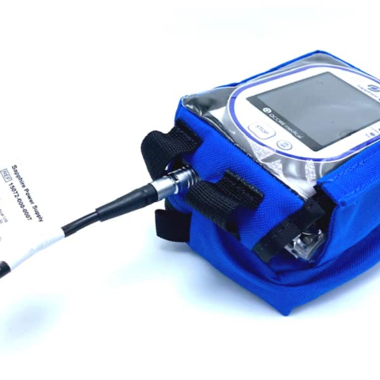 Caretech-Carrying Case, Blue, Eitan Sapphire™ Infusion Pump-MedTech-4