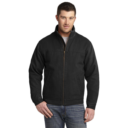 CornerStone-CornerStone® Washed Duck Cloth Flannel-Lined Work Jacket. CSJ40-MedTech-1