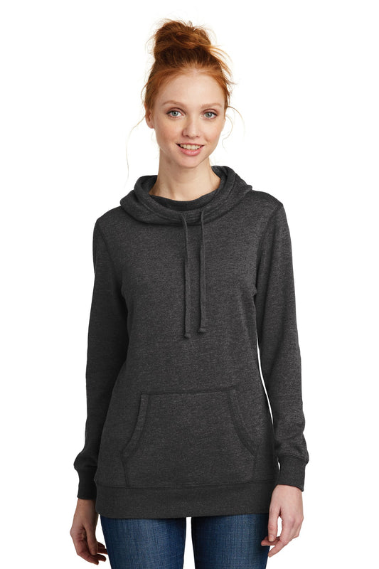 District- District ® Women's Lightweight Fleece Hoodie. DM493-Medtech- 1