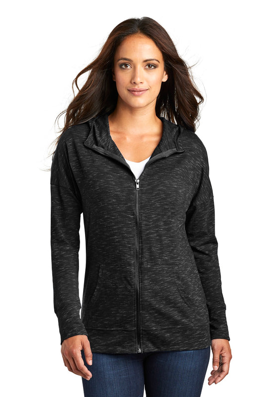 District- District ® Women's Medal Full-Zip Hoodie. DT665-Medtech- 1