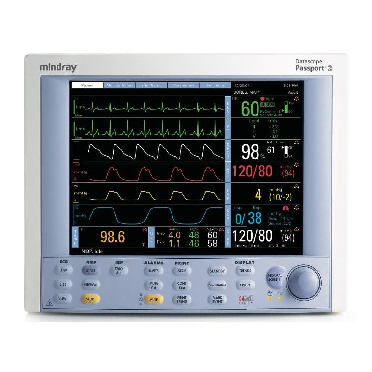 Datascope-Datascope Passport 2 w/Color Display & ETCO2, Recertified-MedTech-1