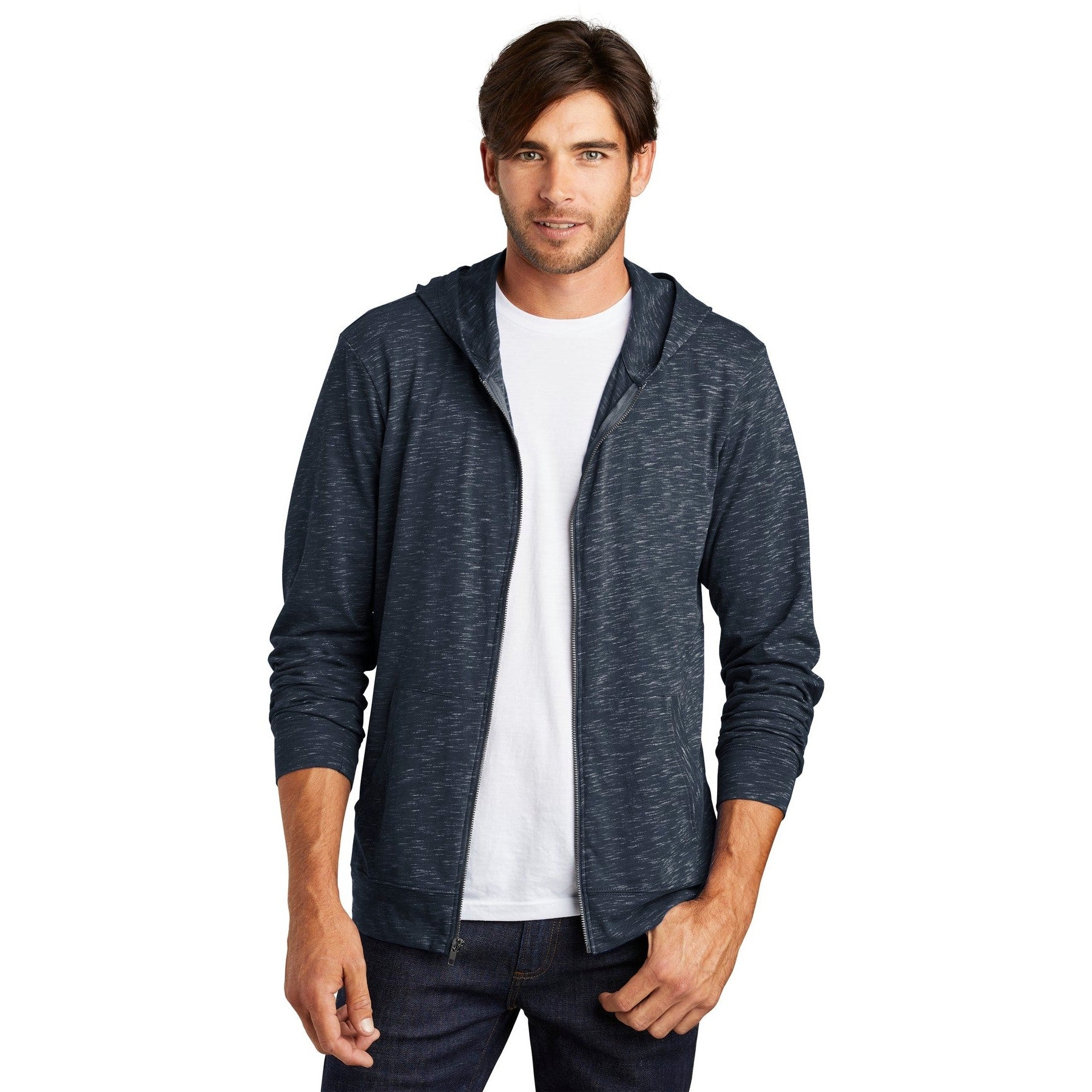 District-District ® Medal Full-Zip Hoodie. DT565-MedTech-4