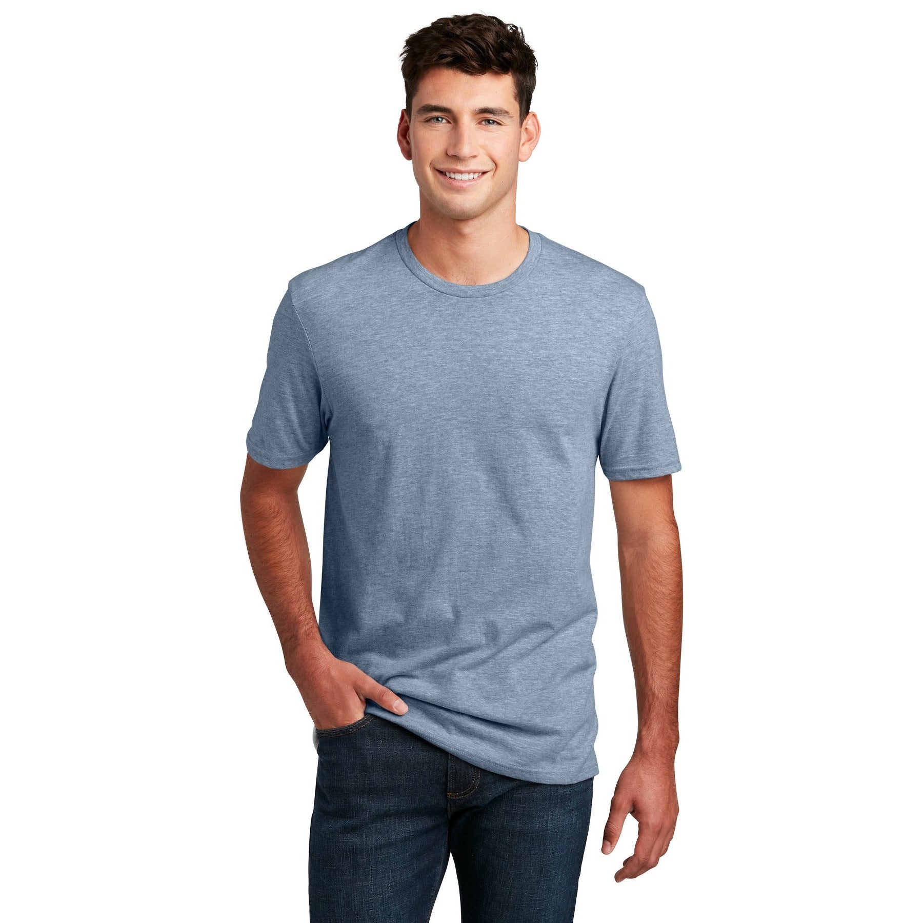 District-District® Perfect Blend® CVC Tee. DM108 1/2-MedTech-11