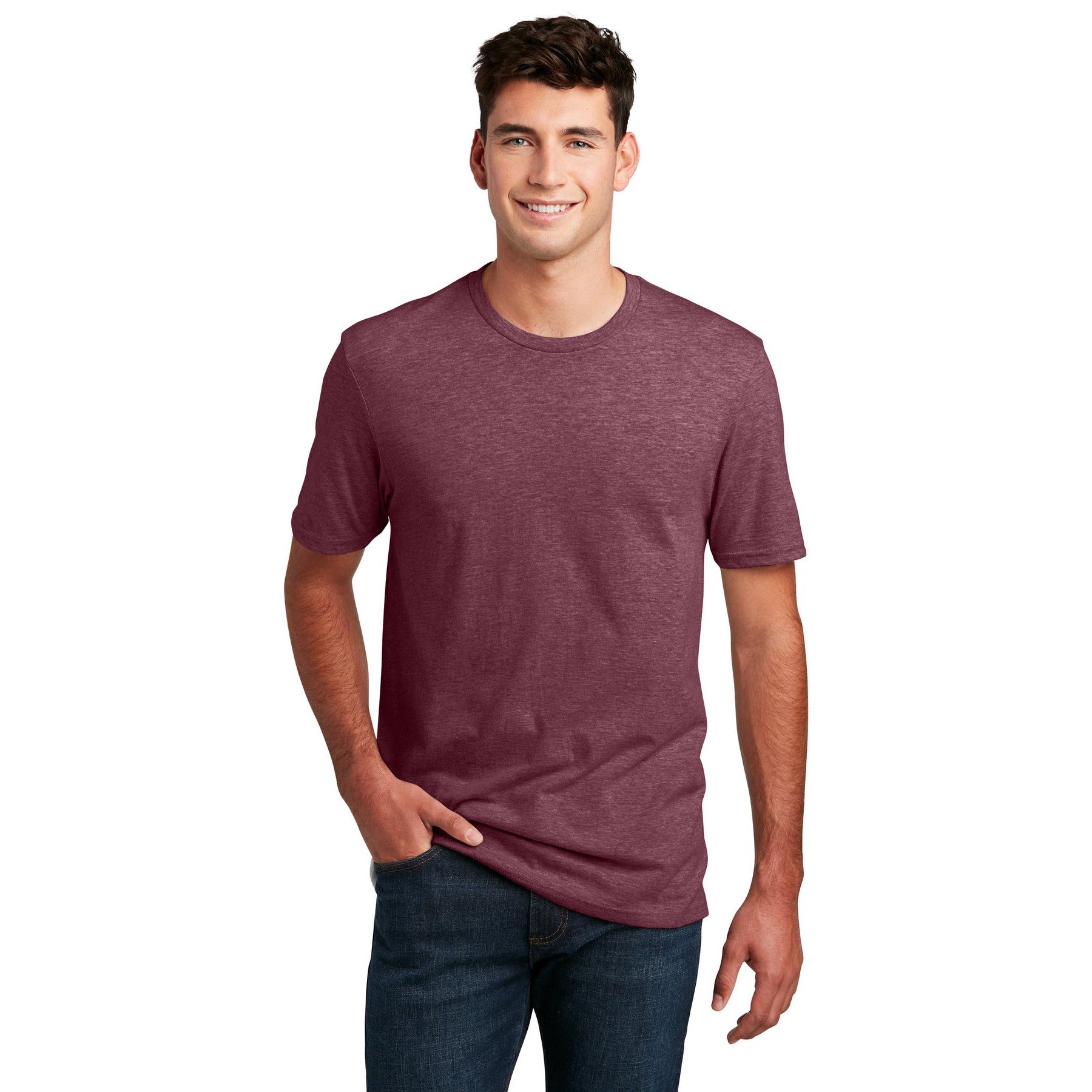 District-District® Perfect Blend® CVC Tee. DM108 1/2-MedTech-16